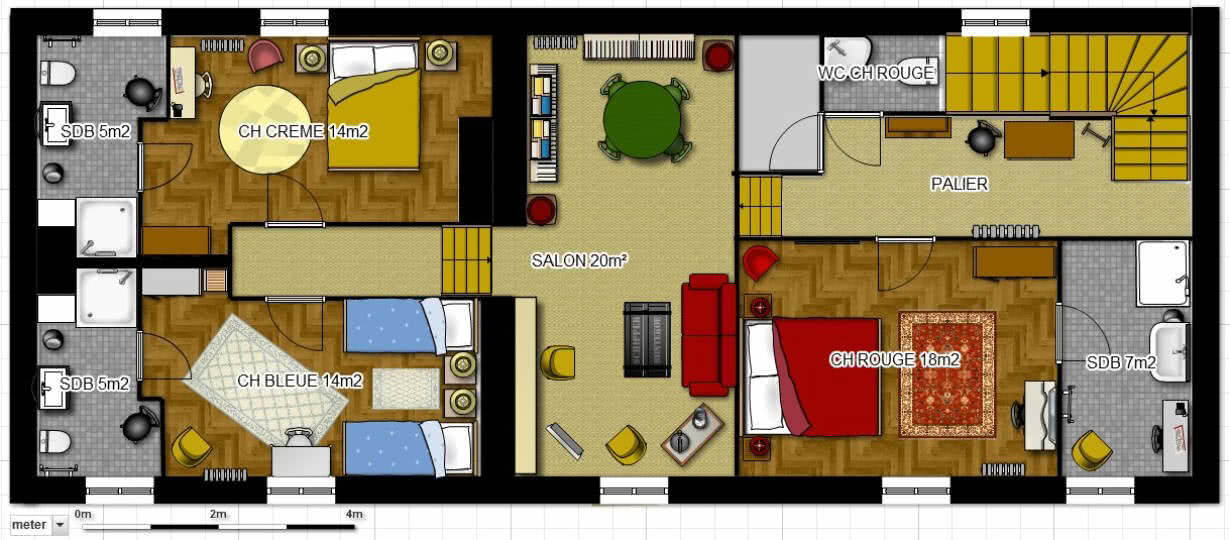 B and B floorplan