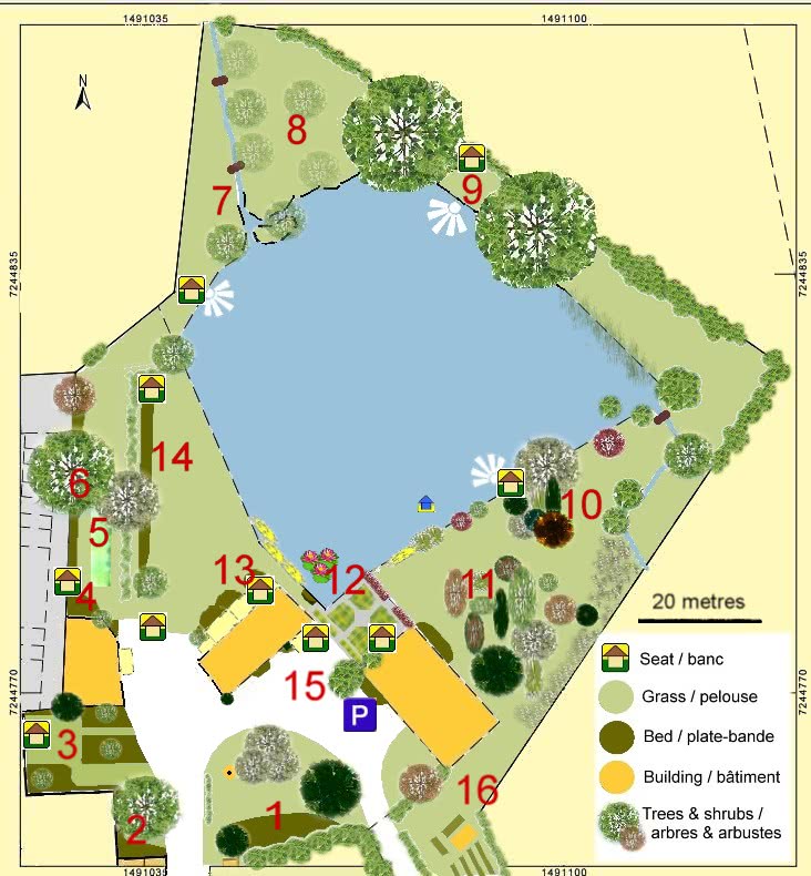 B and B Sarthe plan